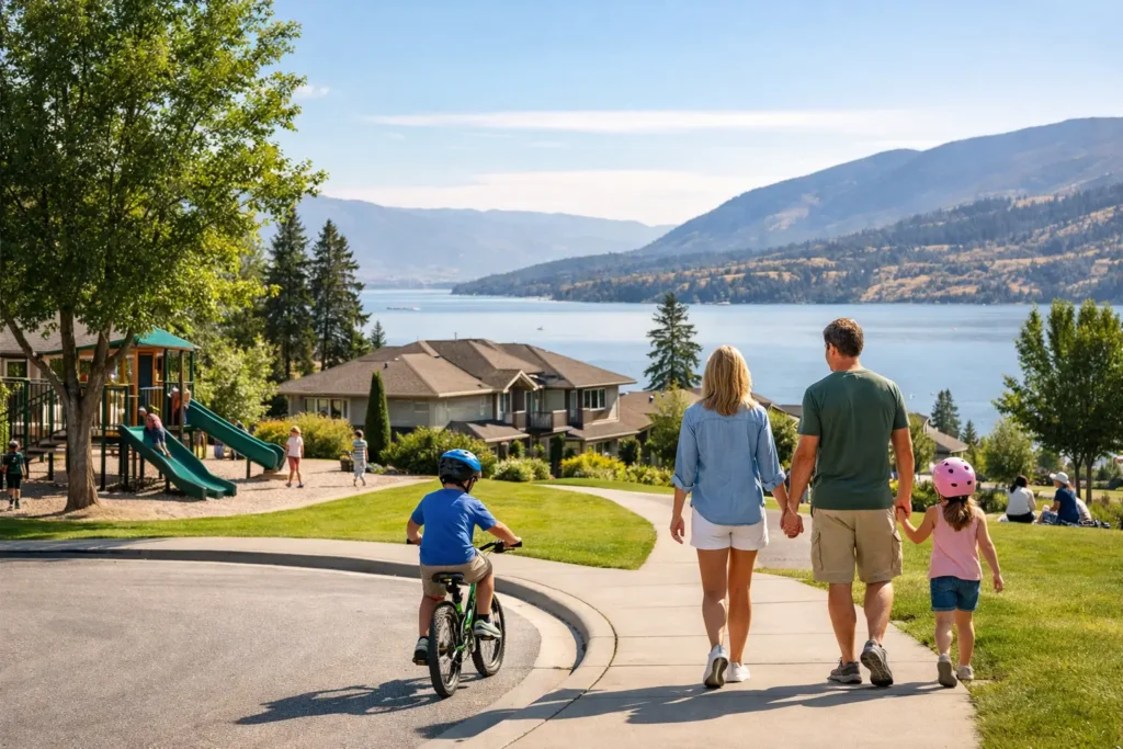 Best Neighborhoods in Kelowna for Families