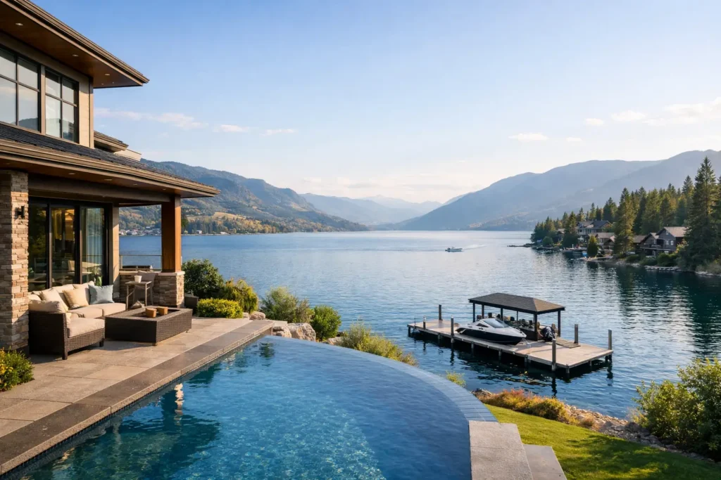 Lake Country Waterfront Homes for Sale